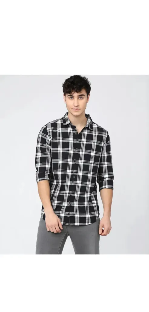 Cotton shirt men's