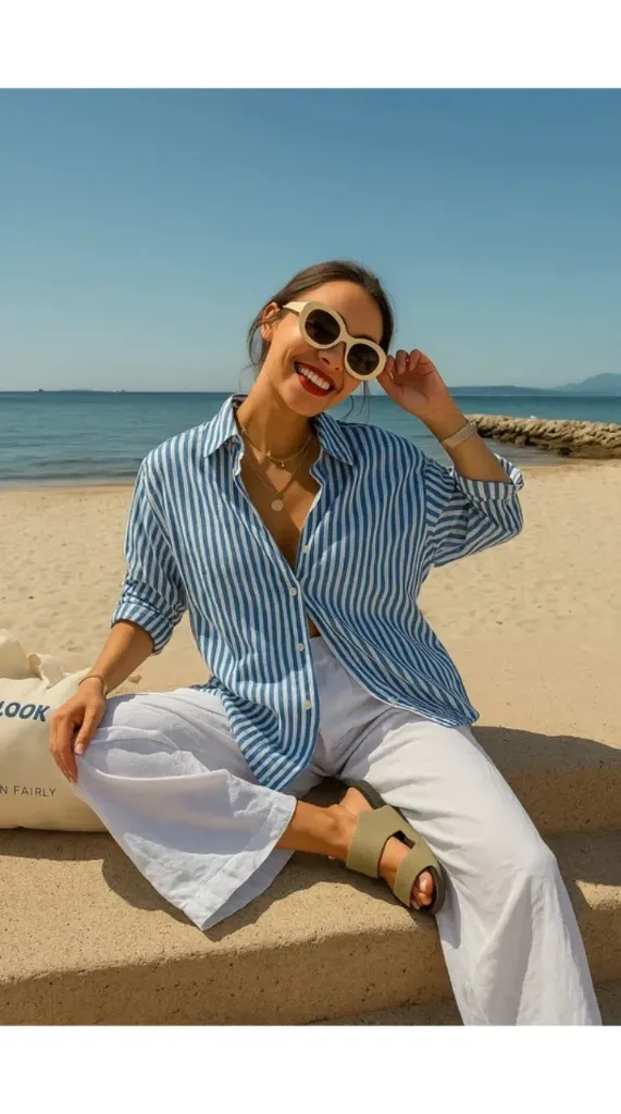 Women oversized shirt