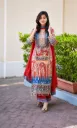 Self design kurta for women
