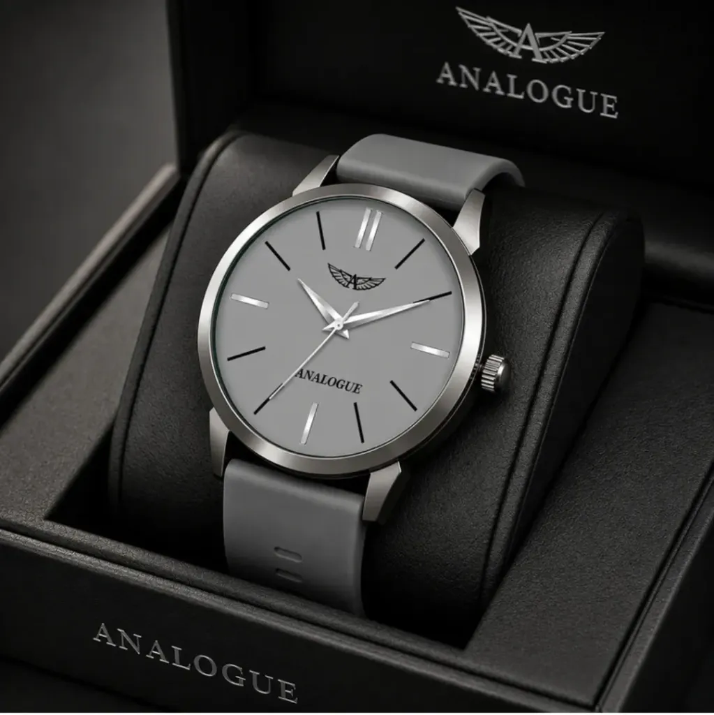 Analogue gun metal slim series