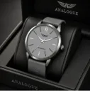 Analogue gun metal slim series