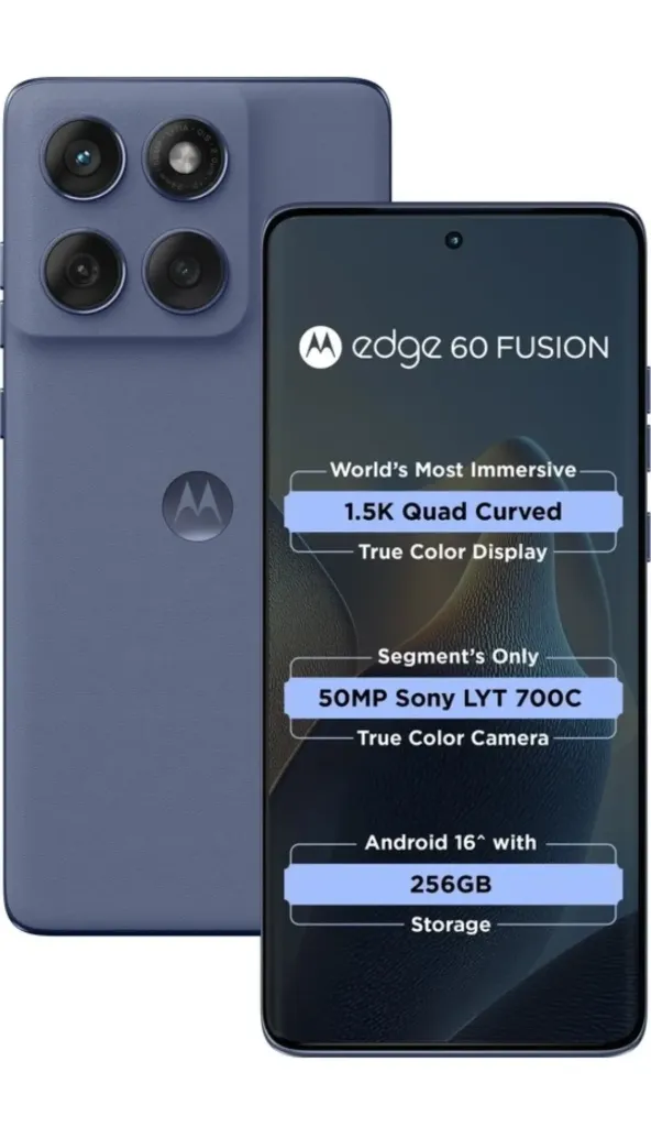Motorola edge 60 fusion (12 GB Ram 256 GB storage)