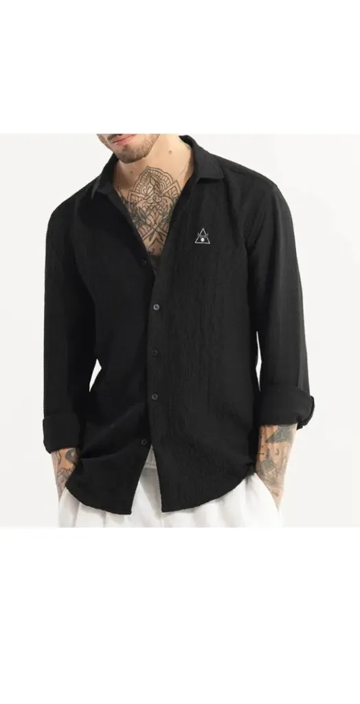 Black Casual Shirt