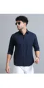 Classic Navy blue Casual Shirt