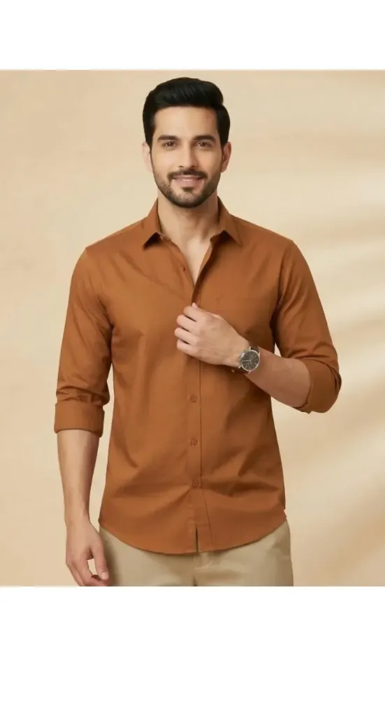 Mustard Colour Shirt