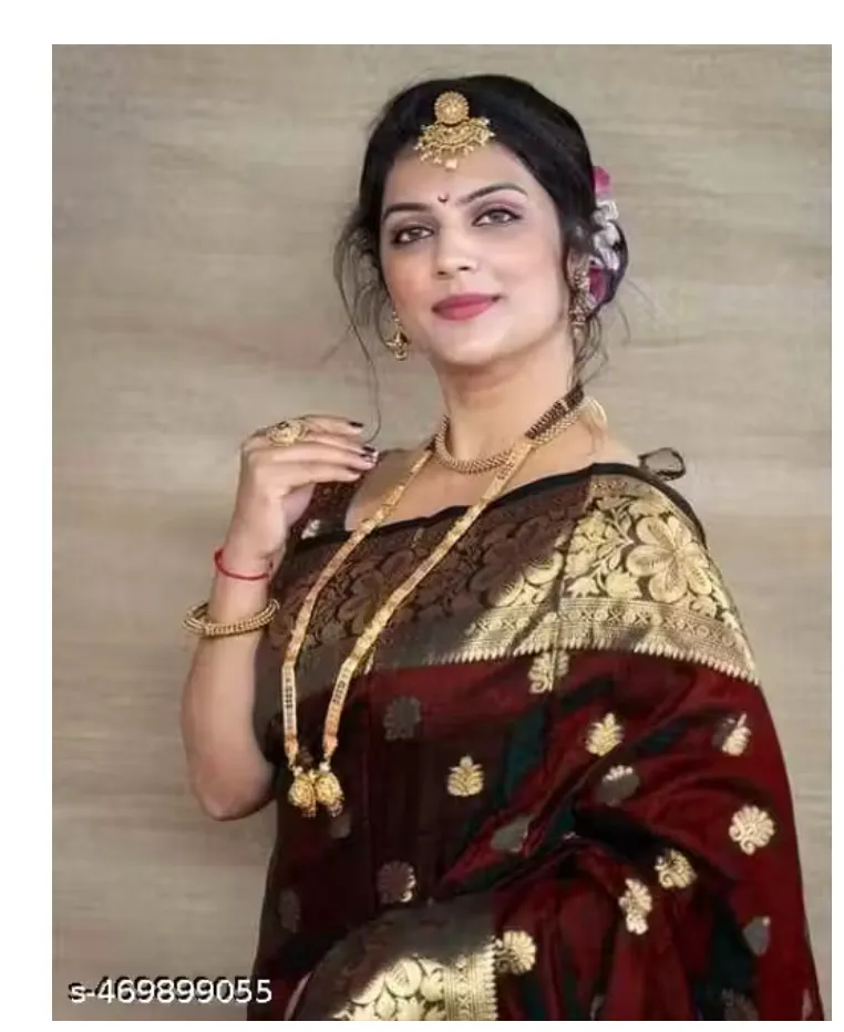 Shubhmaira Lassitude Soft Banarasi Silk